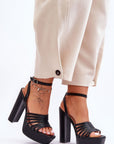 Heel sandals model 181640 Step in style