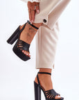 Heel sandals model 181640 Step in style