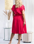 Plus size dress model 183386 Karko