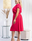 Plus size dress model 183386 Karko