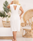 Plus size dress model 183395 Karko