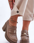 Heeled low shoes model 183950 Step in style