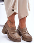 Heeled low shoes model 183950 Step in style