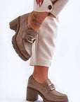 Heeled low shoes model 183958 Step in style