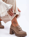 Heeled low shoes model 183958 Step in style