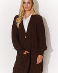 Cardigan model 184391 Makadamia