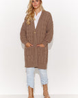 Cardigan model 184393 Makadamia