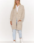 Cardigan model 184394 Makadamia