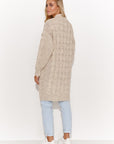 Cardigan model 184394 Makadamia