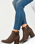 Heel boots model 184631 PRIMO