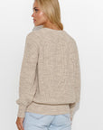 Jumper model 184786 Makadamia
