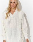 Jumper model 184791 Makadamia