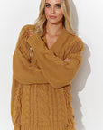 Jumper model 184792 Makadamia