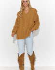 Jumper model 184792 Makadamia