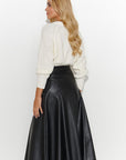 Skirt model 184812 Makadamia