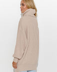 Turtleneck model 185214 Makadamia
