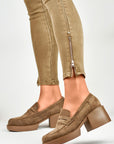 Heeled low shoes model 186035 PRIMO