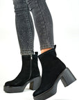 Heel boots model 186449 PRIMO