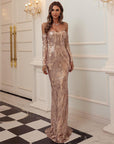 Clara Off Shoulder Gown