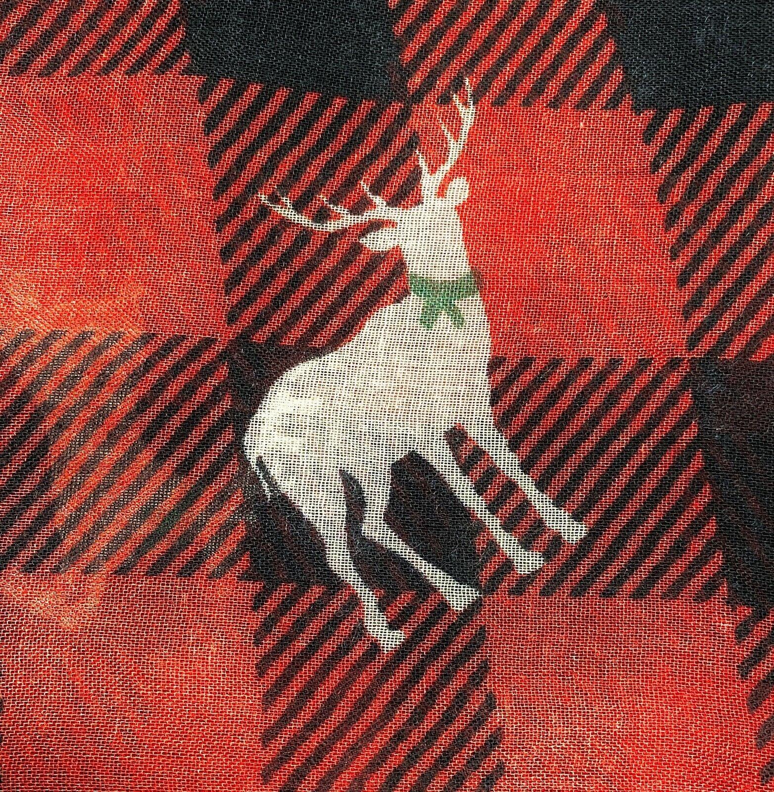 Womens Ladies Christmas Festive Scarf Santa Claus Snowman Print Winter Gifts UK - Toi ‘n’ Moi Ltd