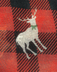 Womens Ladies Christmas Festive Scarf Santa Claus Snowman Print Winter Gifts UK - Toi ‘n’ Moi Ltd