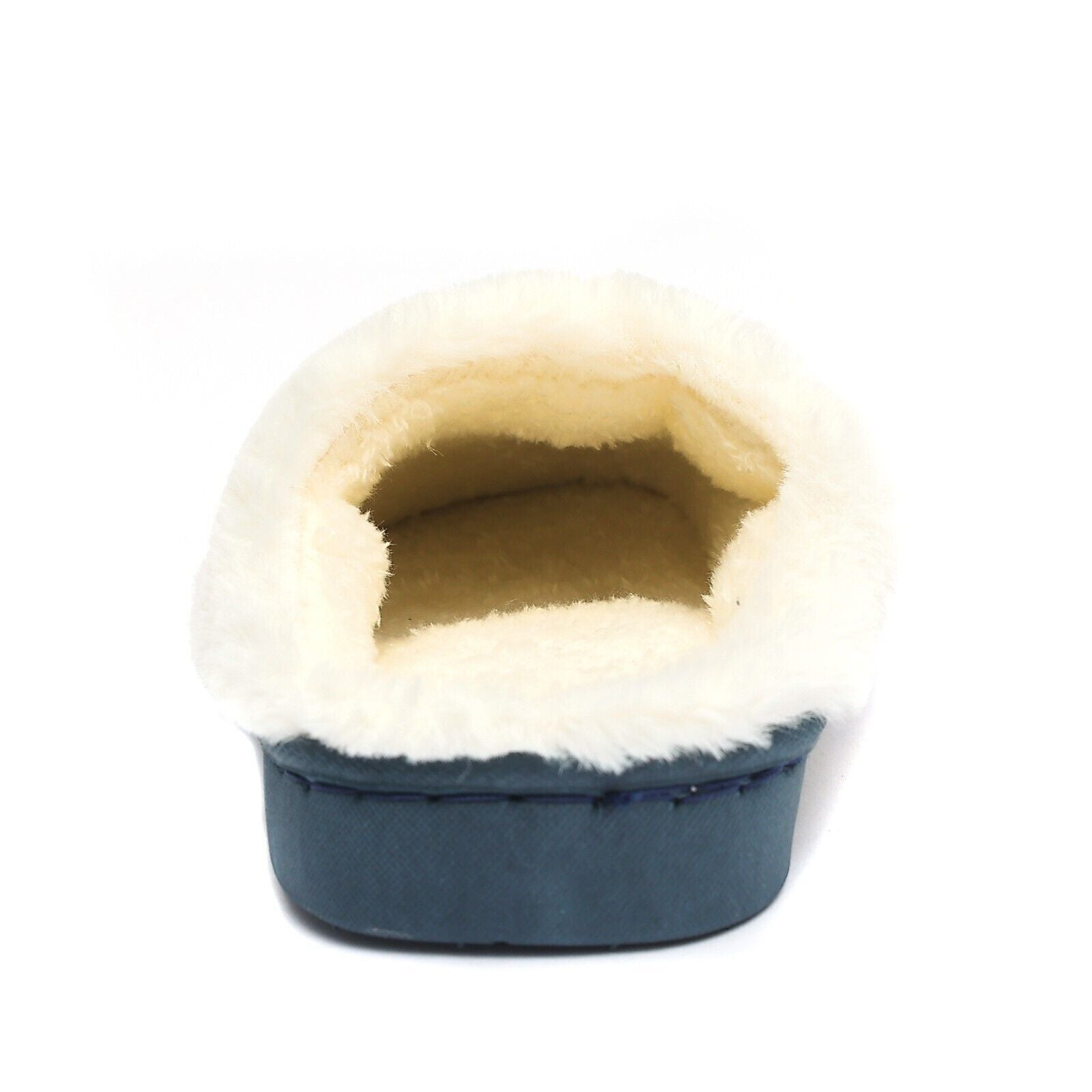 LADIES WOMENS WARM FAUX FUR LINED COMFY HARD SOLE OUTDOOR SLIPPERS SHOES SIZE - Toi ‘n’ Moi Ltd