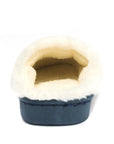 LADIES WOMENS WARM FAUX FUR LINED COMFY HARD SOLE OUTDOOR SLIPPERS SHOES SIZE - Toi ‘n’ Moi Ltd