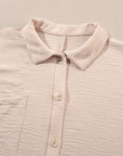 Black Plain Half Button Collared Pocket Loose Romper - Toi ‘n’ Moi Ltd