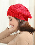 Ladies Soft Knit Beanie Crochet Knitted Style Beanie Hat for Women Slouchy Hats - Toi ‘n’ Moi Ltd