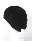 Ladies Soft Knit Beanie Crochet Knitted Style Beanie Hat for Women Slouchy Hats - Toi ‘n’ Moi Ltd