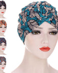 Stretch Turban Hats for Women - African Knot Headwraps Soft Pre Tied Bonnet Hair - Toi โnโ Moi Ltd