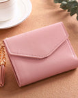 Women Ladies Leather Small Mini Wallet Card Key Holder Cash Coin Purse Clutchbag - Toi ‘n’ Moi Ltd