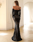 Clara Off Shoulder Gown