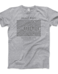 Hedge Maze, the Overlook Hotel - The Shining Movie T-Shirt