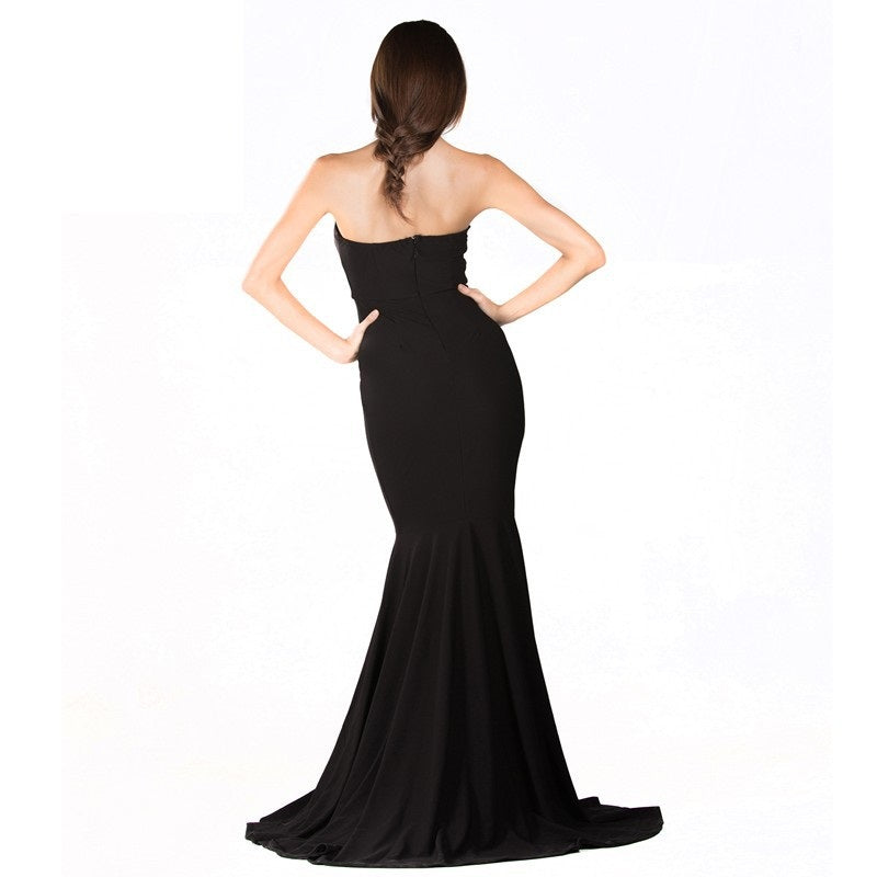 Black Mermaid Dress - Toi ‘n’ Moi Ltd