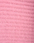 Cut Out Tie Bow Sleeve Detail Chunky Knitted Top