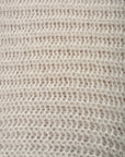 Cut Out Tie Bow Sleeve Detail Chunky Knitted Top