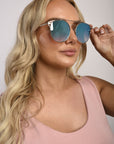 Full Rim Round Sunglasses