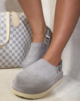 Chunky Slingback Closed Toe Clogs