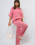 Cheesecloth Pattern Top and Trouser Co-ord Set - Toi ‘n’ Moi Ltd