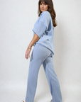 Cheesecloth Pattern Top and Trouser Co-ord Set - Toi ‘n’ Moi Ltd