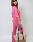 Cheesecloth Pattern Top and Trouser Co-ord Set - Toi ‘n’ Moi Ltd
