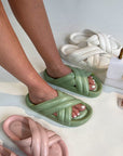 Chunky Crossover Sandals - Toi ‘n’ Moi Ltd