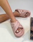 Chunky Crossover Sandals - Toi ‘n’ Moi Ltd