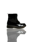 Lace Up Biker Boots
