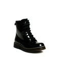 Lace Up Biker Boots