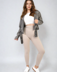 High Waist Wide Waistband Leggings
