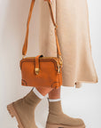 Multi-pocket Crossbody Zipper Bag