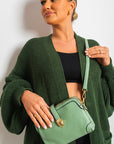 Multi-pocket Crossbody Zipper Bag