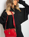 Multi-pocket Crossbody Zipper Bag